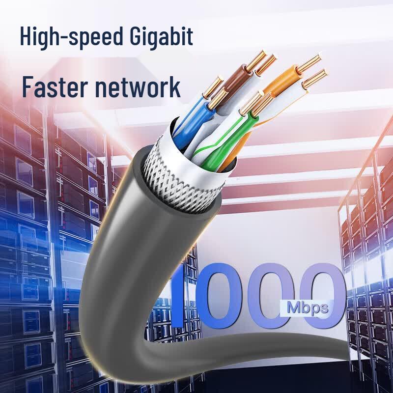 Akihabara Cat6 Double Shielded Gigabit Pure Copper Network Cable