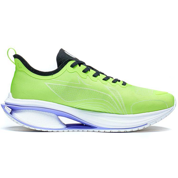 Li Ning Wu Shi 5S 3.0 Daily Sports Versatile Non-Slip Wear-Resistant Breathable Low-Top Running Shoes Men Sneaker Vanilla-Green ARST001-4