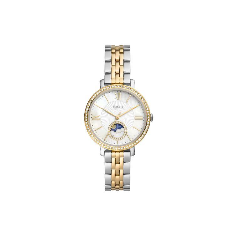 Fossil Quartz Watch 36Mm White Dial Women watches ES5166 White Dial