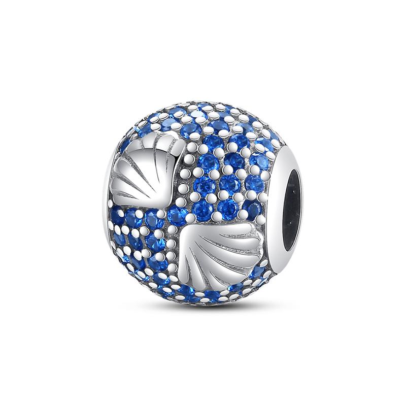 Copper Jellyfish Dolphin Turtle Starfish Shell Luminous Ocean Series Charms Beads Fit 3Mm Original Bracelets Diy Jewelry