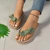 Fashion 2025Women's Fashion Trend Stamens Student Vacation Beach Lightweight Non-Slip Wear-Resistant Flat Slippers Flip-Flops