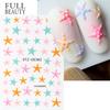 Nail Art Stickers Ins Summer Ocean Summer Macaron Starfish Back Adhesive Nail Stickers