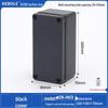 Transparent Waterproof ABS Plastic Junction Box for Indoor/Outdoor Power Supply & Monitor