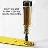 Plastic Chainsaw Grease Guns with Pre Load 1.5Oz Lubricator For Smooth Operate Improved Tool Performances Easy Refill