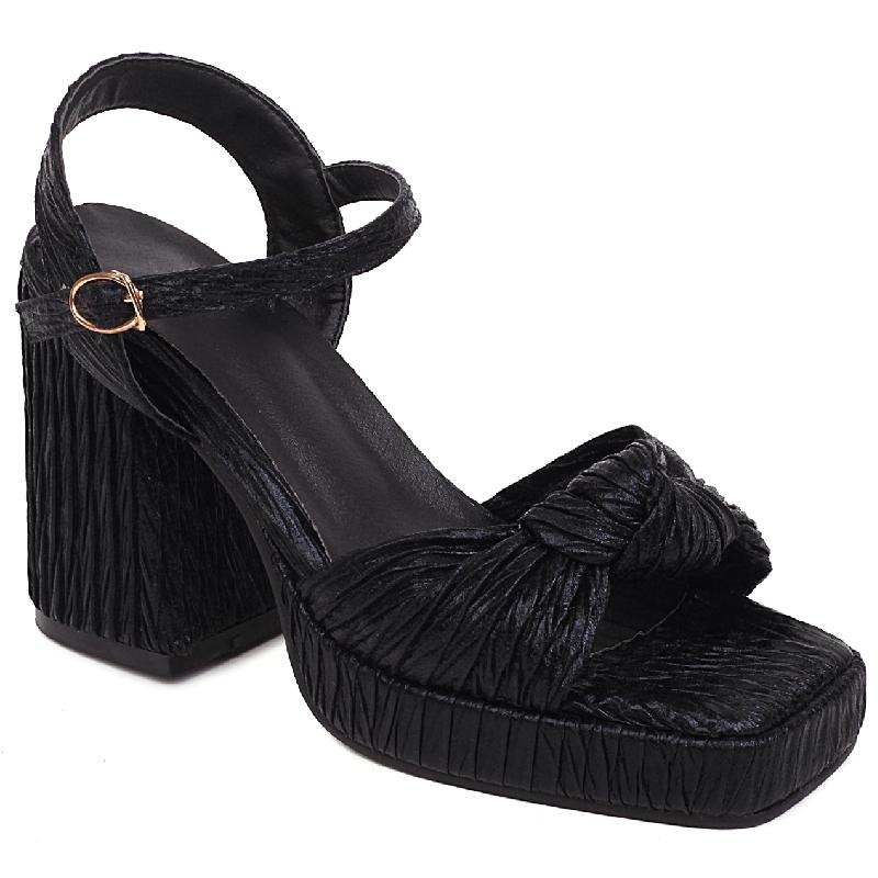 

Роскошные женские сандалии зеленого и серебристого цвета, летняя обувь 2025, платформа, сексуальные высокие каблуки, открытый носок, розовые туфли на каблуке для вечеринок и танцев, женский бренд 39 чёрный