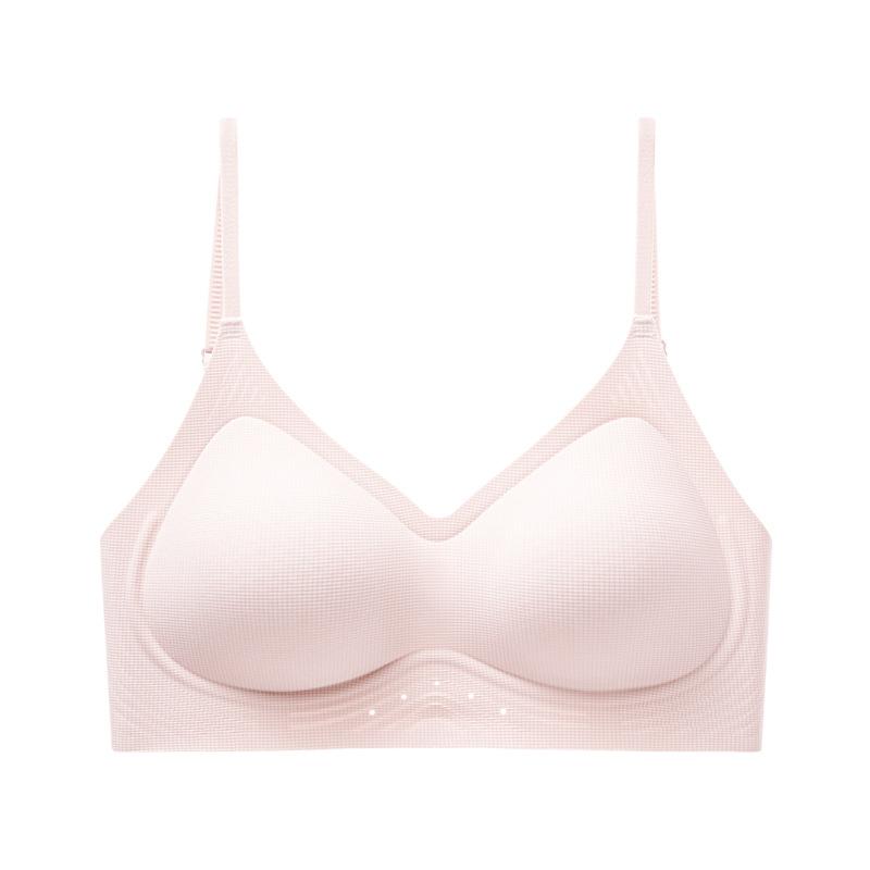 Summer Girls Thin 3D External Expansion Sexy Beauty Back Collection Pair of Milk Air Traceless Underwire Underwear