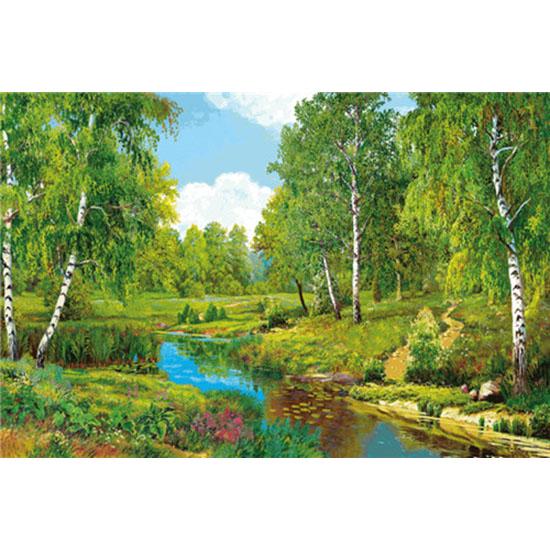 HUACAN 5D Diamond Painting Tree Full Square Diamond Embroidery Scenery Diamond Mosaic