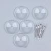 5 Pcs Flying Stems With 32Mm Flying Bases For Miniature Wargames Table Games Transparent Base Stand