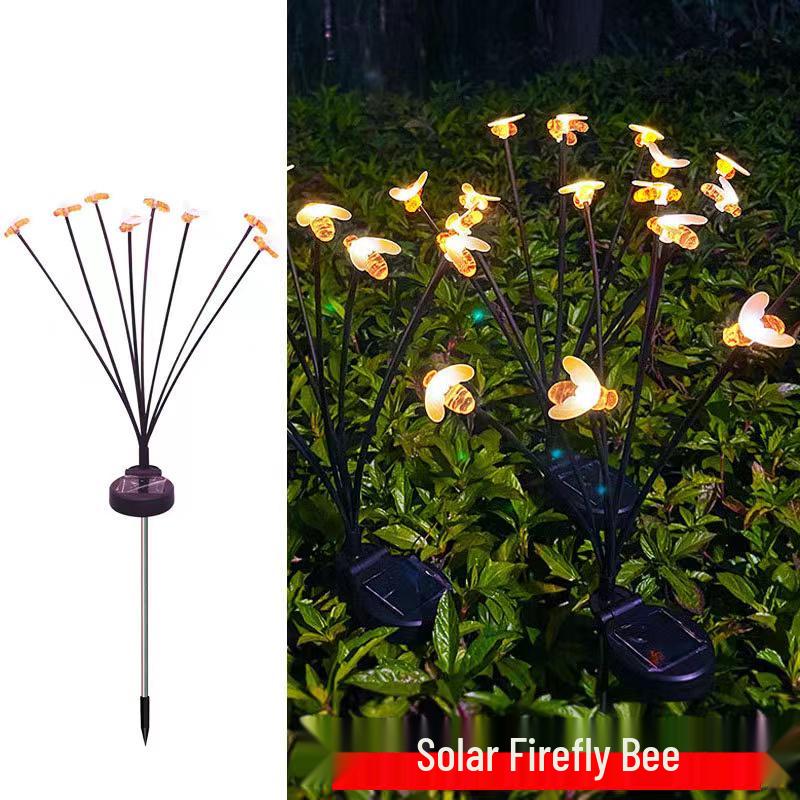 Solar Butterfly Outdoor Garden Lights - Colorful Decorative Landscape Lighting for Villa, Courtyard, and Homestay Festivals