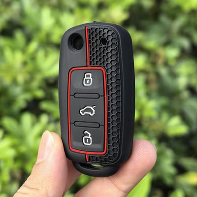Car Key Shell Protect For Volkswagen Polo Passat B5 Golf 4 5 6 MK5 MK6 Eos Bora Beetle TSI New Silicone Cover Case
