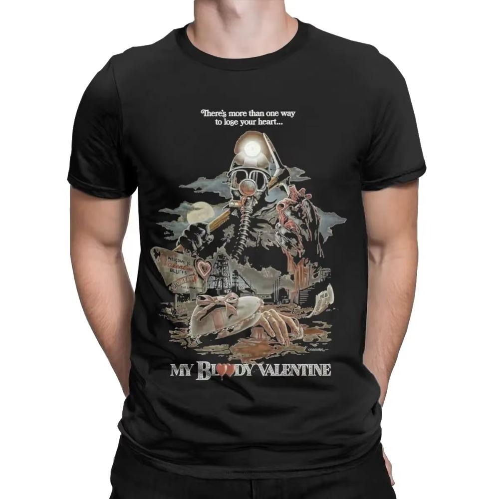 My Bloody Valentine T Shirts Men Pure Cotton Crazy T-Shirts Round Collar Tee Shirt Short Sleeve Clothes New Arrival
