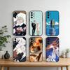 G-Good Cartoon O-Omens Phone Case For Samsung S25,S24,S21,S22,S23,S30,Ultra,S20,Plus,Fe,Note,10,9,5G Black Cover