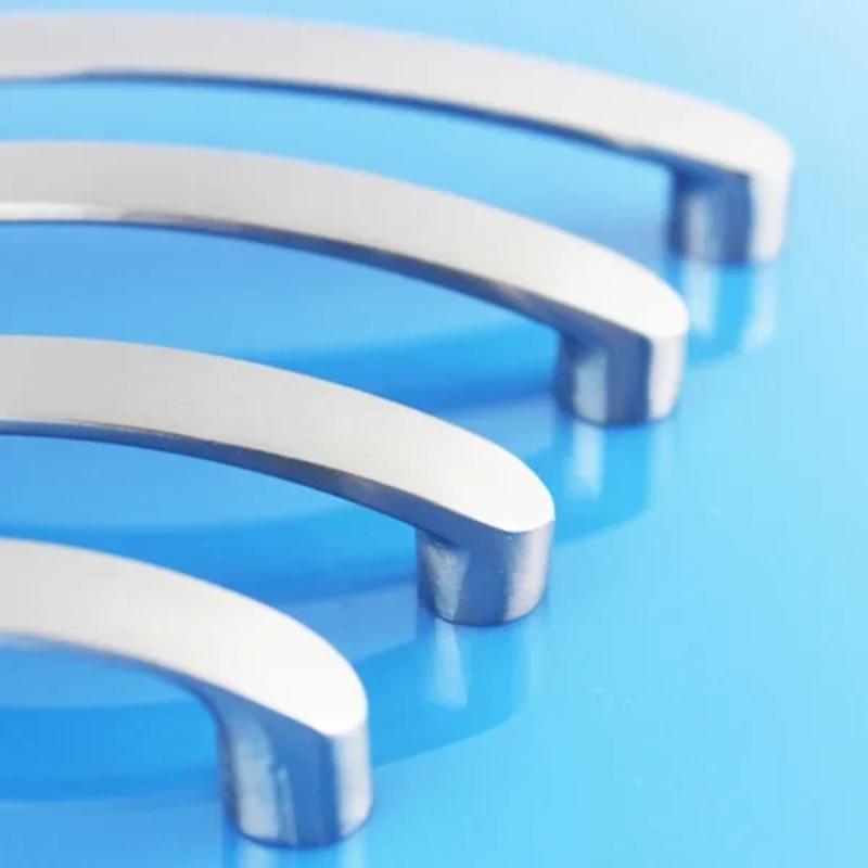 5Pcs Cabinet Handles Knobs Aluminum Alloy Door Kitchen Knobs Cabinet Pulls Drawer Furniture Handle Hardware