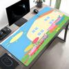 Peppa Pig Print Mouse Pad, Anti‑Slip Desktop Keyboard Mat, for PC Laptop Gaming Working Daily Use, Cool Festival Surprise Gift