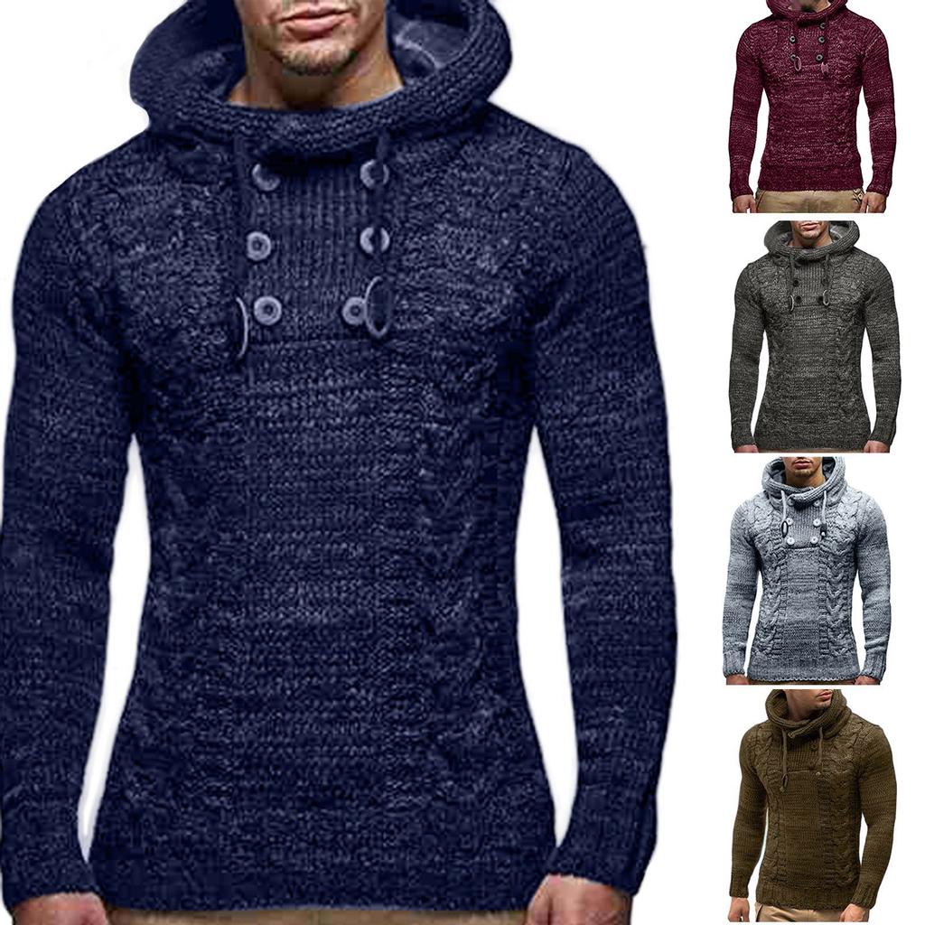 Men Winter Turtleneck Turtleneck Sweater Men