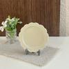 3 Pcs 1/6 1/12 Scale Miniature Dish Plates Alloy Dollhouse Kitchen Accessories Vintage Tiny Tableware for DIY Crafts Pretend Play
