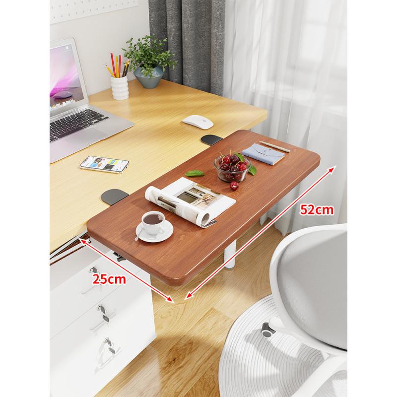 Składana Podpórka pod Nadgarstki do Klawiatury Biurkowej: Wydłużony wspornik krawędzi stołu do stanowiska pracy w akademiku