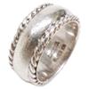 ARIZONA FREEDOM R-45b SILVER K18 Medium Sun God Arabesque Ring ring Silver / Yellow GoldUsed
