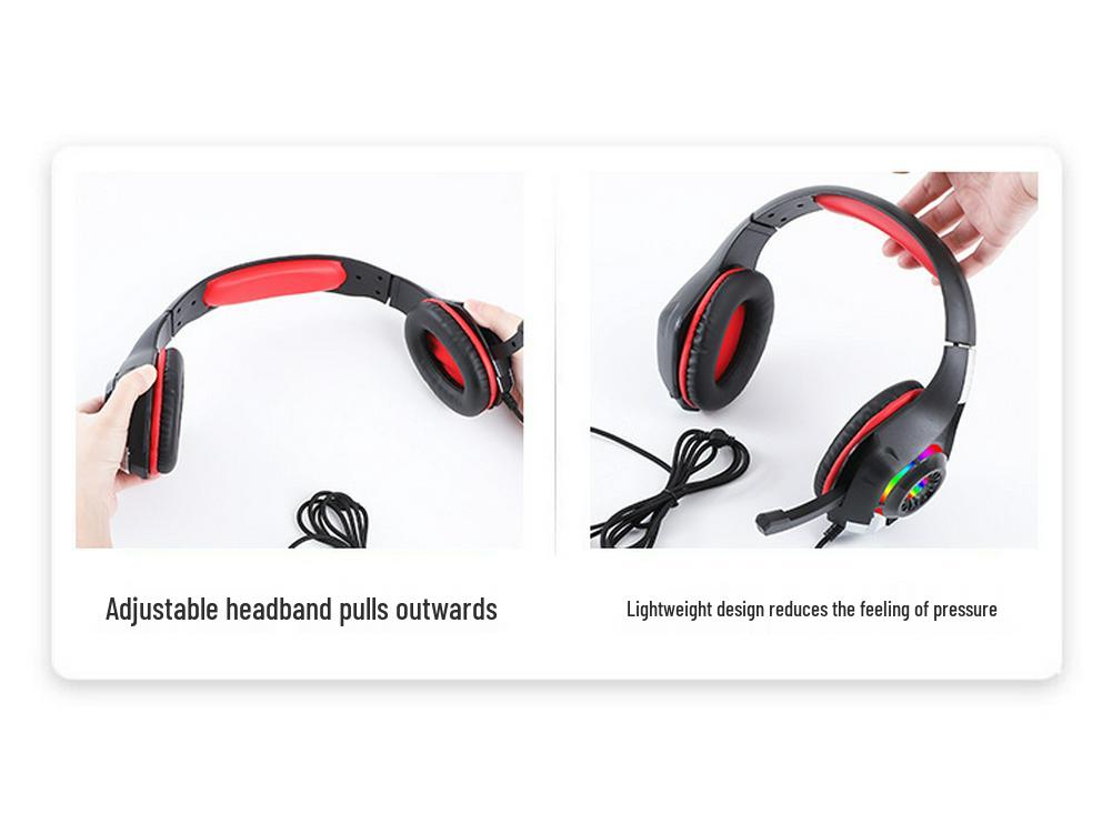 FX-03 Luminous 3.5mm Wired Gaming Headset for PC & PUBG