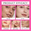 2pcs Lightweight  Smooth Foundation Moisturizer + Eyebrow Pencil Makeup Set Natural and Long-Lasting Color