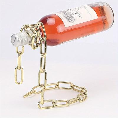 Kreativní stojan na lahve na víno Osobnost Lano Držák na whisky Hadí Had Závěsný Řetízek Dekorace domácího stolu Displej Dárky