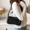 Nowe luksusowe designerskie torebki na ramię crossbody dla kobiet skóra plutonowa trend damska torebka pod pachę modna torba fin bags
