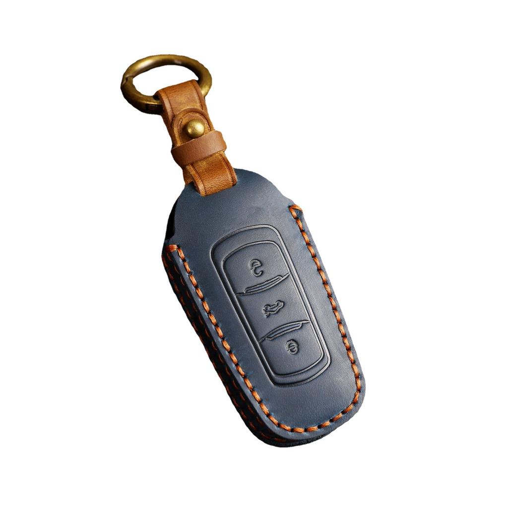 Leather key cover is suitable for Geely key cover, Emgrand GS Global Hawk, British Vision car key cover, handmade.