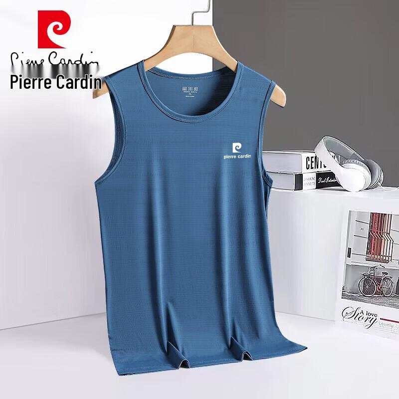 

Pierre Cardin Men s Summer Ice Silk Sleeveless Vest 5XL