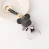Bear Full Crystal Inlay Bag Charm