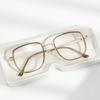 Large Frame Glasses 9299 Square Face Covering Flat Glasses Female Ins Xiaohongshu Same Style