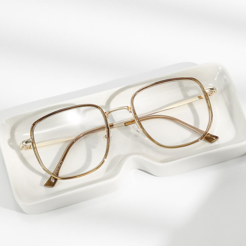 Large Frame Glasses 9299 Square Face Covering Flat Glasses Female Ins Xiaohongshu Same Style