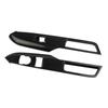 Door Window Lift Switch Panel Cover Trim For Ford Mustang 2024 Interior Accessories Carbon Fiber