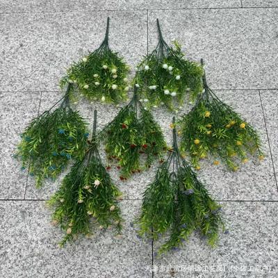 Gipskraut Gänseblümchen Künstliche Blumensträuße für Haus- und Hochzeitsdekoration