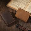 Durable Genuine Leather Card Holder Multi Card Slot Thin Business Card Case Portable Credit Card Holder Men