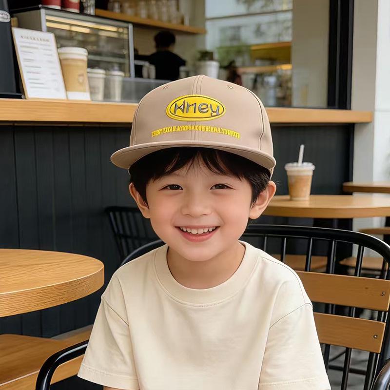 Kinder-Baseballkappe mit Sonnenschutz für Frühling/Sommer – Modische Snapback-Kappe im Streetstyle für Jungen und Mädchen