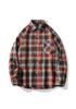 EIDEFE Long Sleeve Dress Plus Stylish Check Perfect for Outdoor and Size L Men's Button-Down Shirt, Size, Moisture-Wicking, Quick-Drying, Sweat-Stain