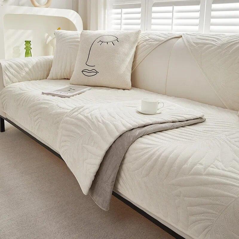 

Подушка для дивана Four Seasons, универсальный нескользящий чехол для дивана, эластичная подушка для сиденья с полным покрытием, кремовая шляпа для дивана 70x70cm