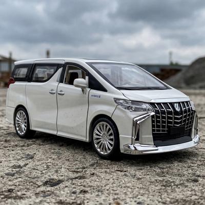 1:24 Toyota Alphard MPV Alloy Metal Diecast Model Car Home Trendy Decoration Hobby & Computer Desktop Ornaments Holiday Present