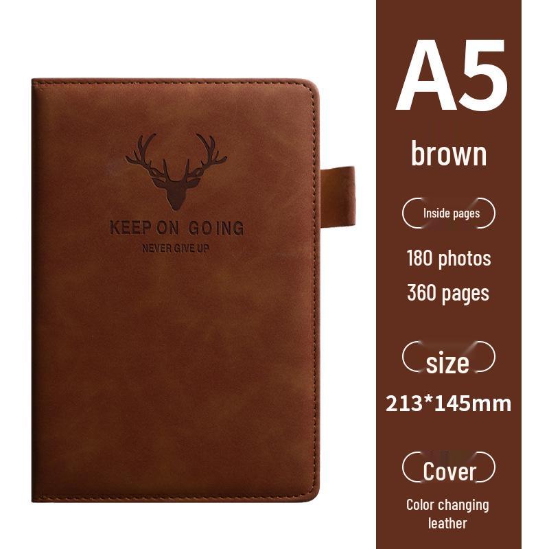Business & Student A5 Thick Notebook Journal for Meetings & Diary Use