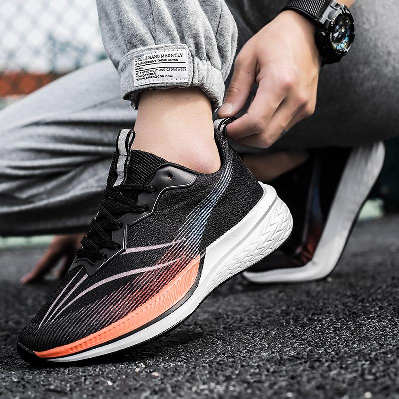 YRZL Men's Casual Running Sports Shoes Lightweight Breathable Fashion Mesh Sneakers Man Non Slip Running Shoes for Men Sneakers