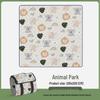 ZISIZ Thick Waterproof Folding Beach and Park Mat