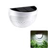 Led Solar Fence Lights Outdoor Waterproof Wall Lights Corrugated Lights For Fence Terrace Garden Path Decorative Lights