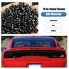 Taillights Covers Rear Lamp Housing ABS Tail Light Decoration For Dodge Charger 2011-2014 Exterior Accessoriess (Smoked Black)