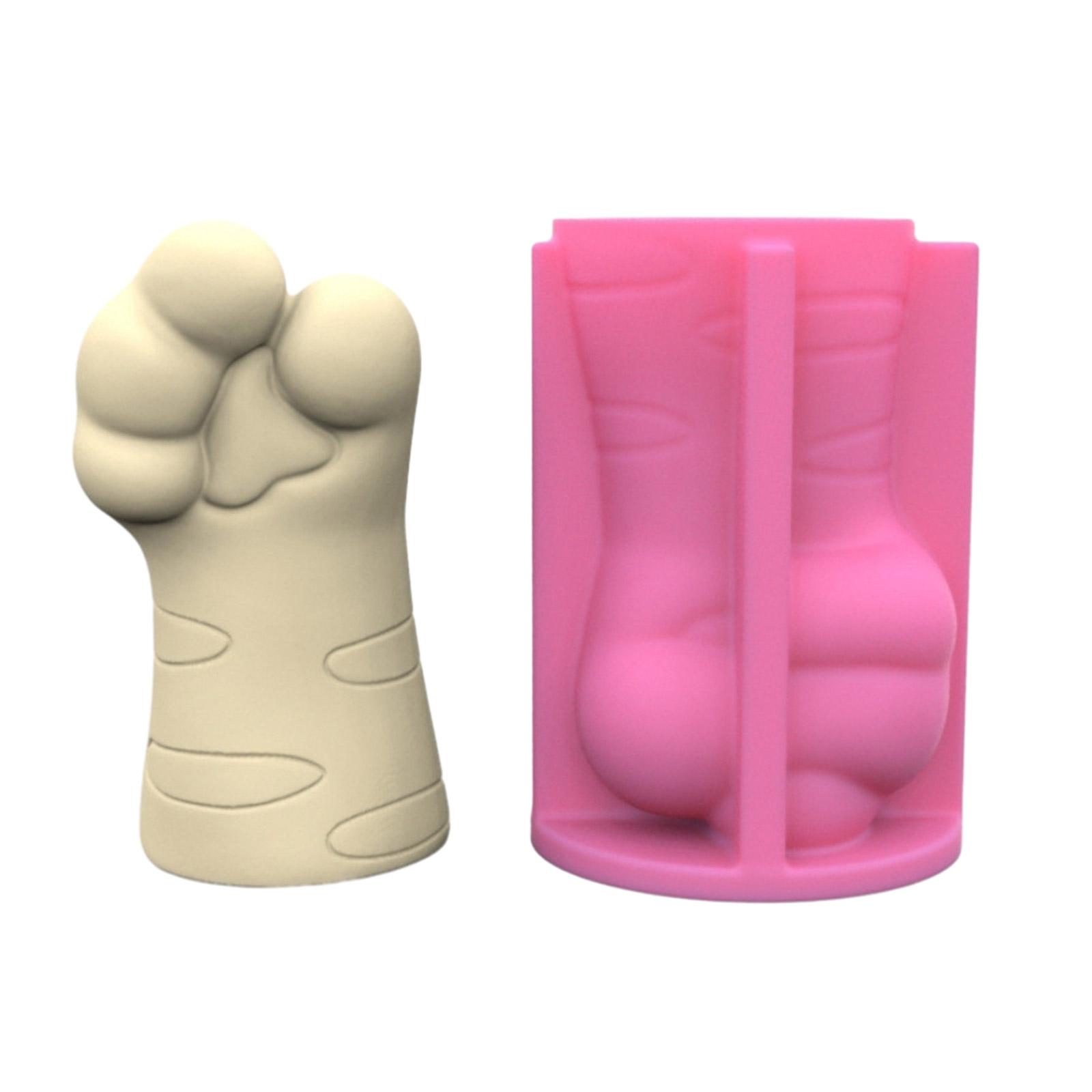 

Симпатичные кошачьи коготи Искусство Силиконовый горшок Ваза Форма Суккулентный цветочный горшок Глиняный цемент Гипсовые формы DIY Домашний сад Цветочные горшки Форма