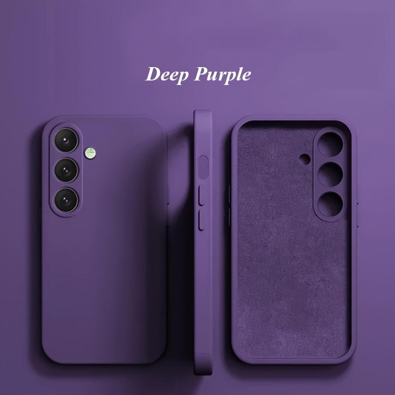 

Original Liquid Silicone Phone Case For Samsung Galaxy S26 S25 S24 S 26 25 24 Ultra Plus S26+ S26Ultra Shockproof Protect Cover Galaxy S24+