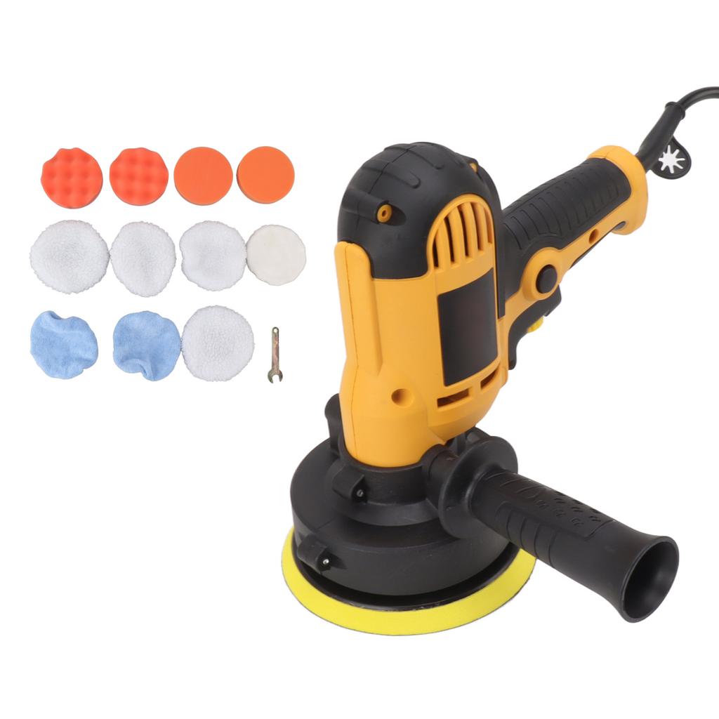Polishing Machine Infinite Speed Change Handheld Electric Car Sander Kit for Furniture Sanding Waxing