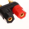1/5Pcs Banana Plugs Couple Terminals Red Black Connector Amplifier Terminal Binding Post Banana Speaker Plug Jack