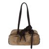 2025 Autumn Large Capacity Retro Frosted Shoulder Tote Handbag