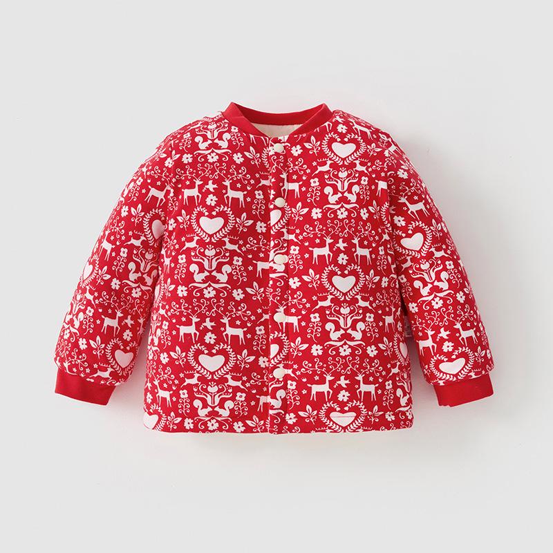 Handmade Xinjiang Cotton Padded Jacket for Students - Warm, Machine Washable, Unisex for Boys & Girls