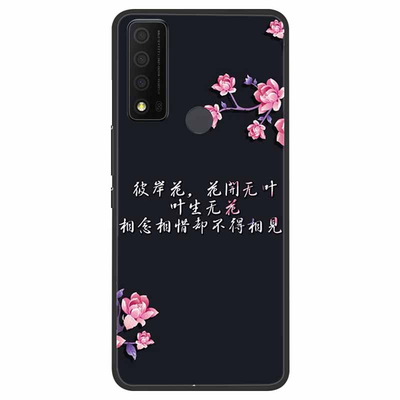 For TCL 30 XE 5G Case Marble Cat Soft Silicone Back Case for TCL 30 XL 30V 5G Phone Cover TCL30 XE T767W 30XE 5G Coque Funda Bag